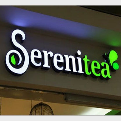Serenitea 3D Frontlit Channel Letters Led Light Sign - Shineneon