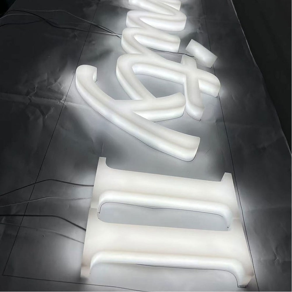 Serenity 2 3D Frontlit And Backlit Channel Letter Led Light Sign - Shineneon