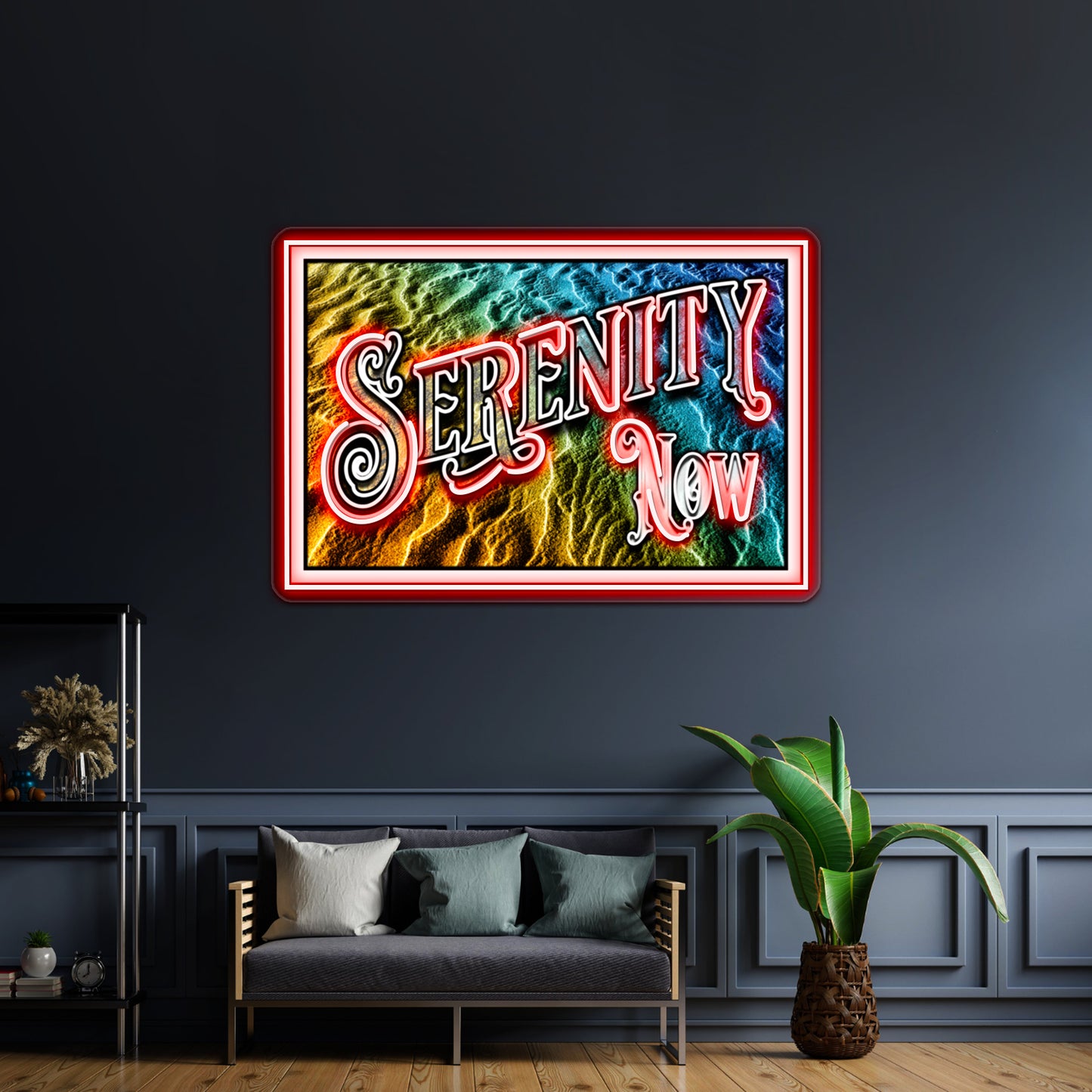 Serenity Now Wall Artwork Neon Signs