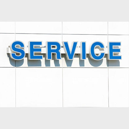 Service 3D Backlit Channel Letters Led Light Sign - Shineneon