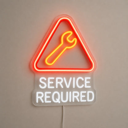 Service Required Neon Sign LED Neon Sign main product image