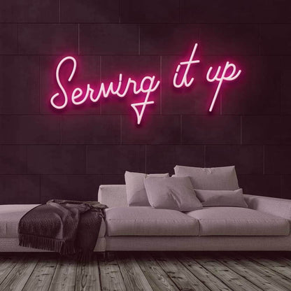 Serving It Up Led Neon Sign | Shineneon