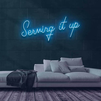 Serving It Up Led Neon Sign | Shineneon