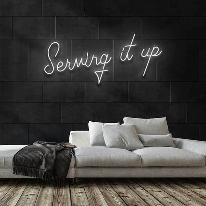 Serving It Up Led Neon Sign | Shineneon