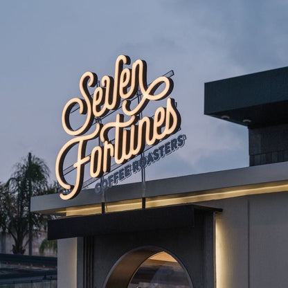 Seven Fortines 3D Frontlit Channel Letters Led Light Sign - Shineneon