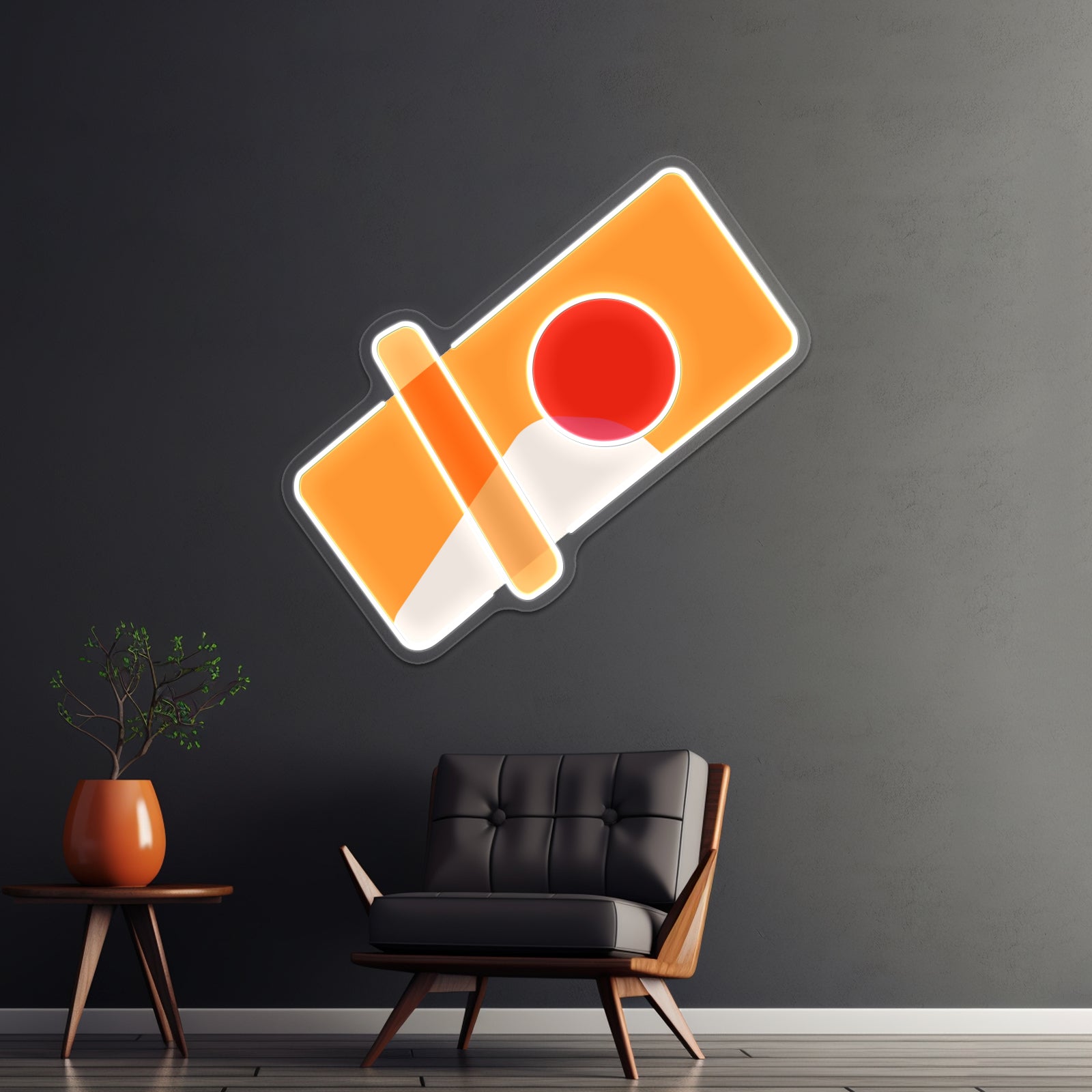 Seventeen Woozi Change Up Minimalist Abstract Art Wall Artwork Neon Signs | Shineneon