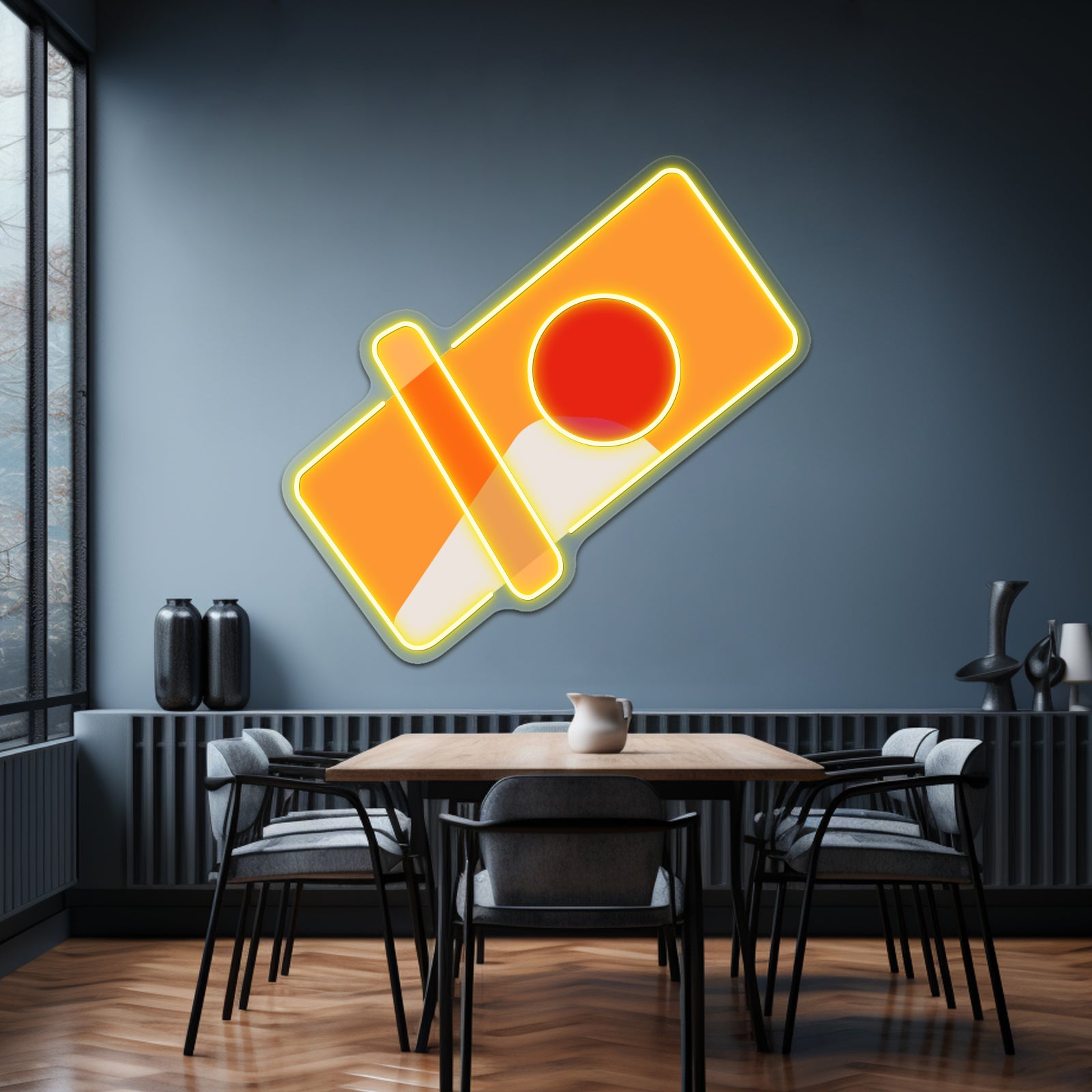 Seventeen Woozi Change Up Minimalist Abstract Art Wall Artwork Neon Signs | Shineneon