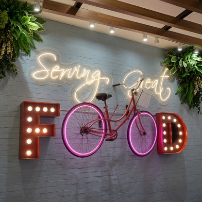 Sewing Craft LED Neon Sign - 01 Original Product Image