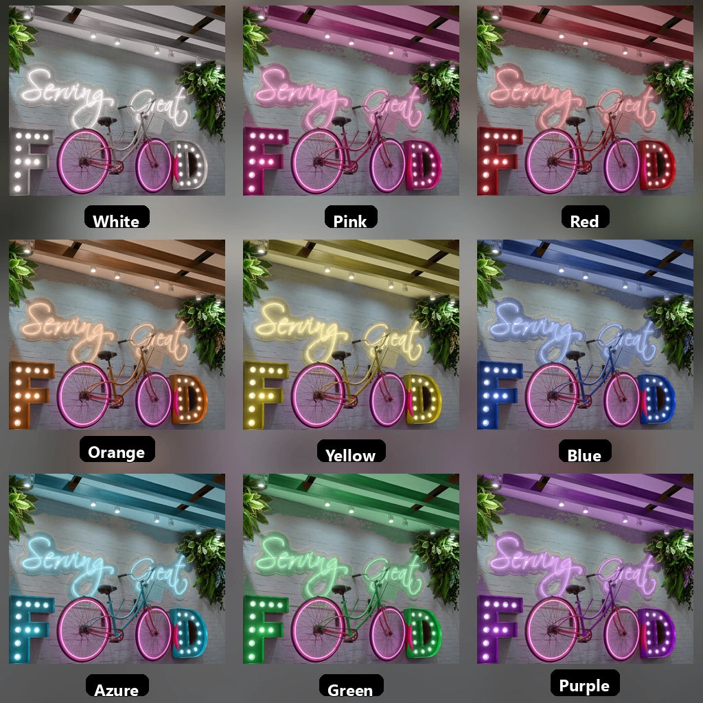 Sewing Craft LED Neon Sign - 05 Color Grid