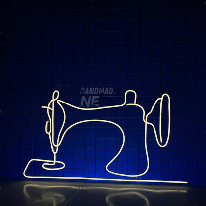 Sewing Machine Led Neon Sign For Tailor Shop Decor Gift For Grandma | Shineneon