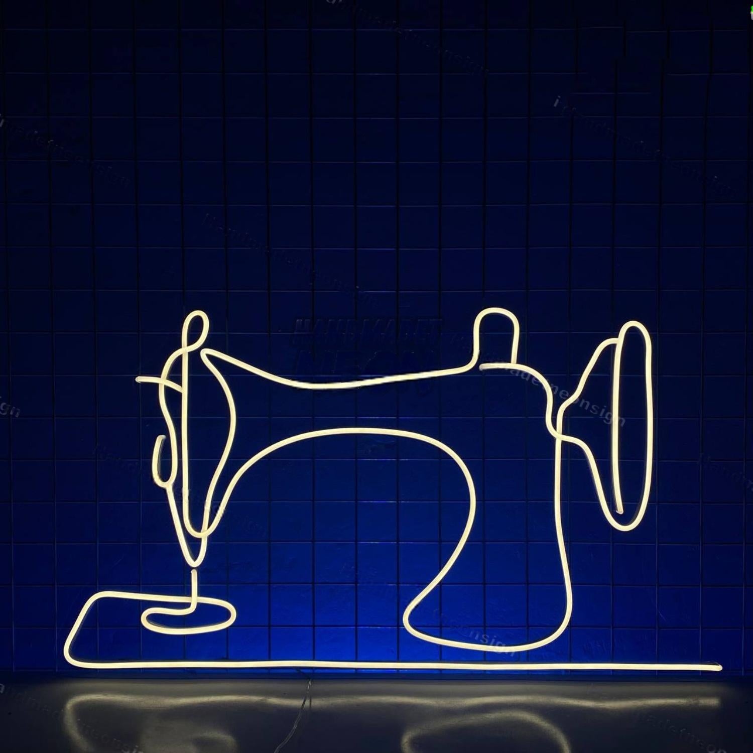 Sewing Machine Led Neon Sign For Tailor Shop Decor Gift For Grandma | Shineneon