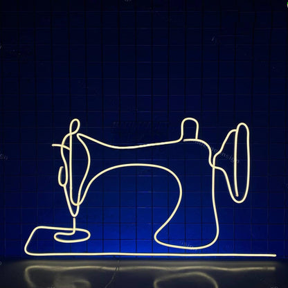 Sewing Machine Led Neon Sign For Tailor Shop Decor Gift For Grandma | Shineneon