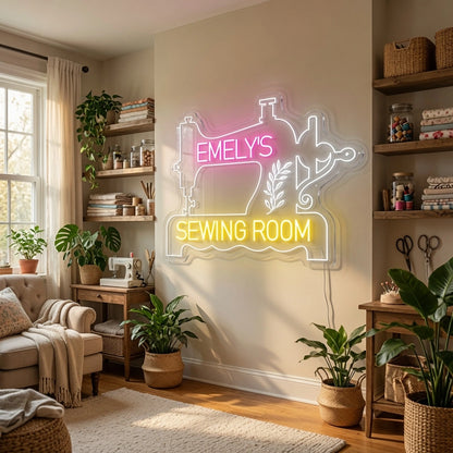 Sewing Room LED Neon Sign - 02 High-Converting Product Image