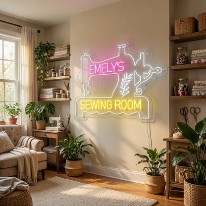 Sewing Room LED Neon Sign - Shineneon
