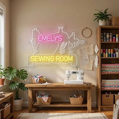 Sewing Room LED Neon Sign - Shineneon