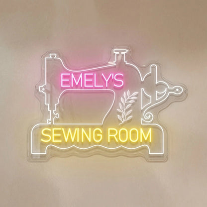 Sewing Room LED Neon Sign - Shineneon