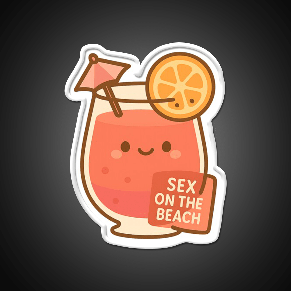 Sex On The Beach Cocktail Bar Decor Led Neon Sign Rgb Color - Shineneon