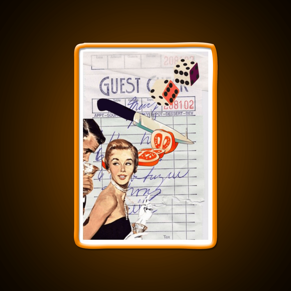 Sexy Guest Check Party Drink Tequila Led Neon Sign Rgb Color - Shineneon