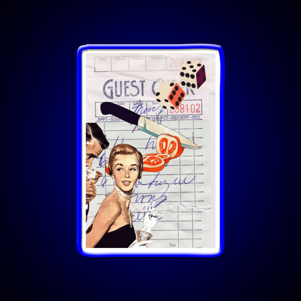 Sexy Guest Check Party Drink Tequila Led Neon Sign Rgb Color - Shineneon