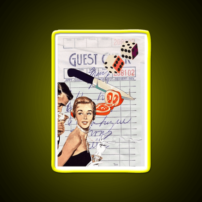 Sexy Guest Check Party Drink Tequila Led Neon Sign Rgb Color - Shineneon