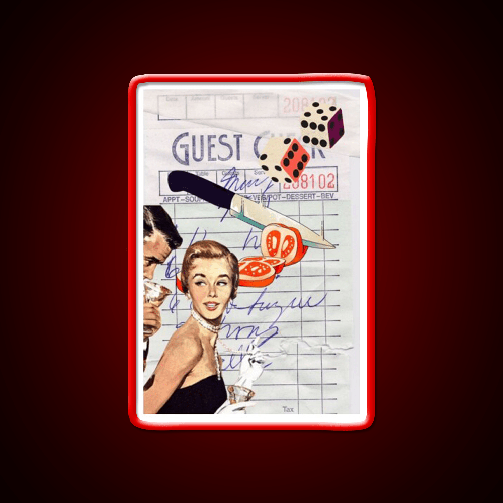 Sexy Guest Check Party Drink Tequila Led Neon Sign Rgb Color - Shineneon