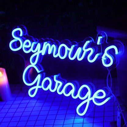 Seymouns Garage Led Neon Sign - Shineneon