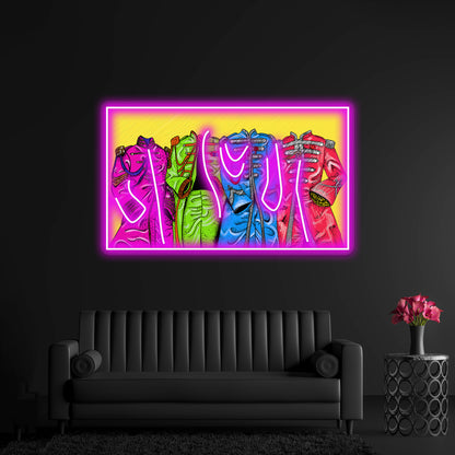 Sgt Pepper Suit Artwork Custom Led Signs