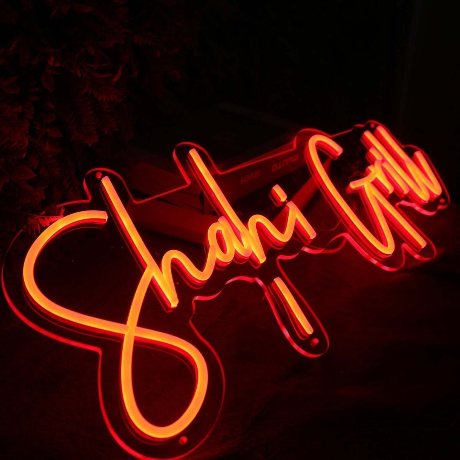 Shahi Grill Orange Led Neon Sign - Shineneon