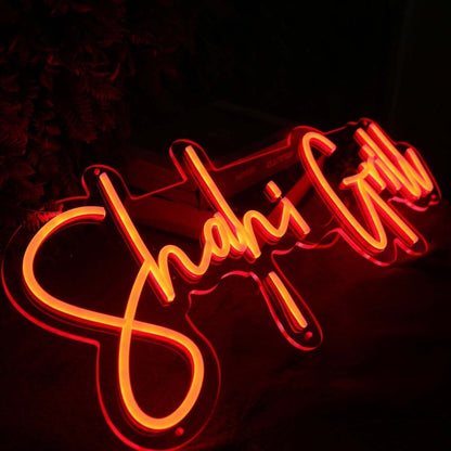 Shahi Grill Orange Led Neon Sign - Shineneon