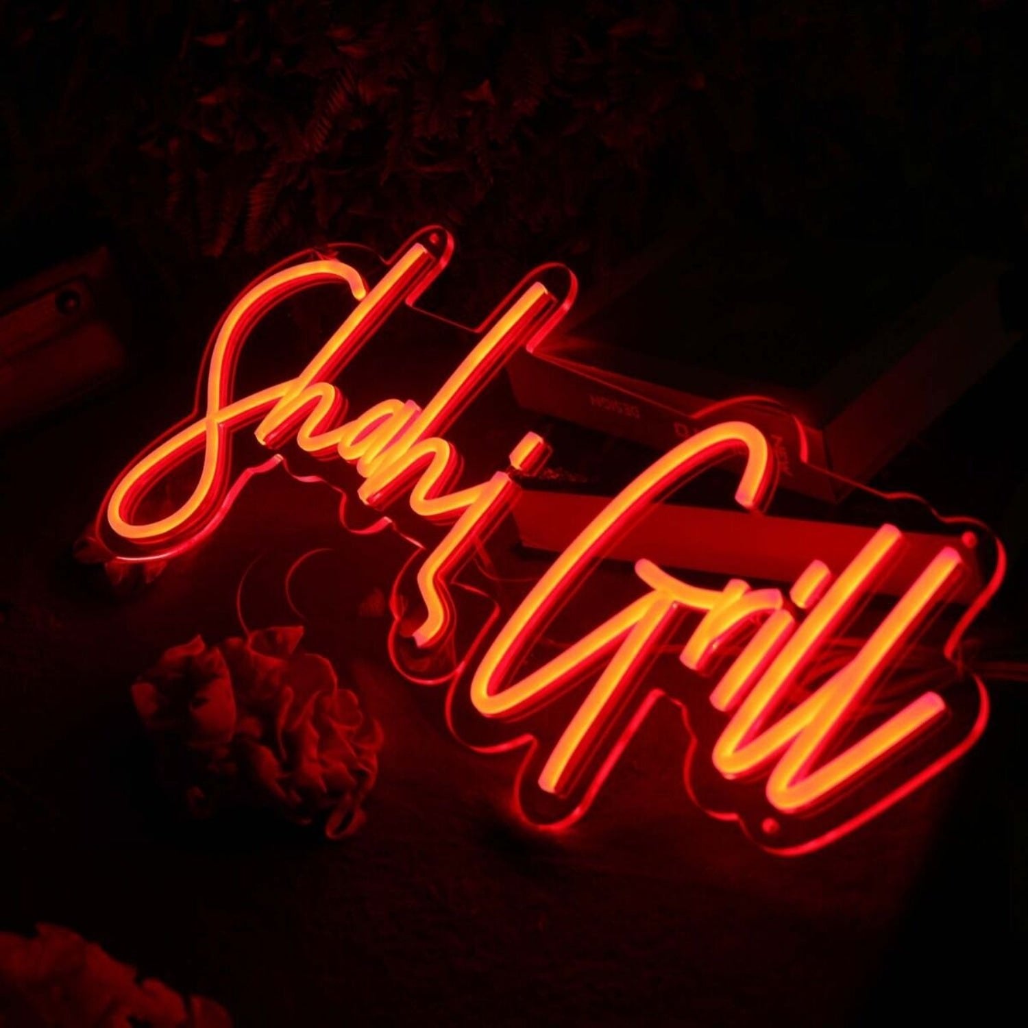 Shahi Grill Orange Led Neon Sign - Shineneon