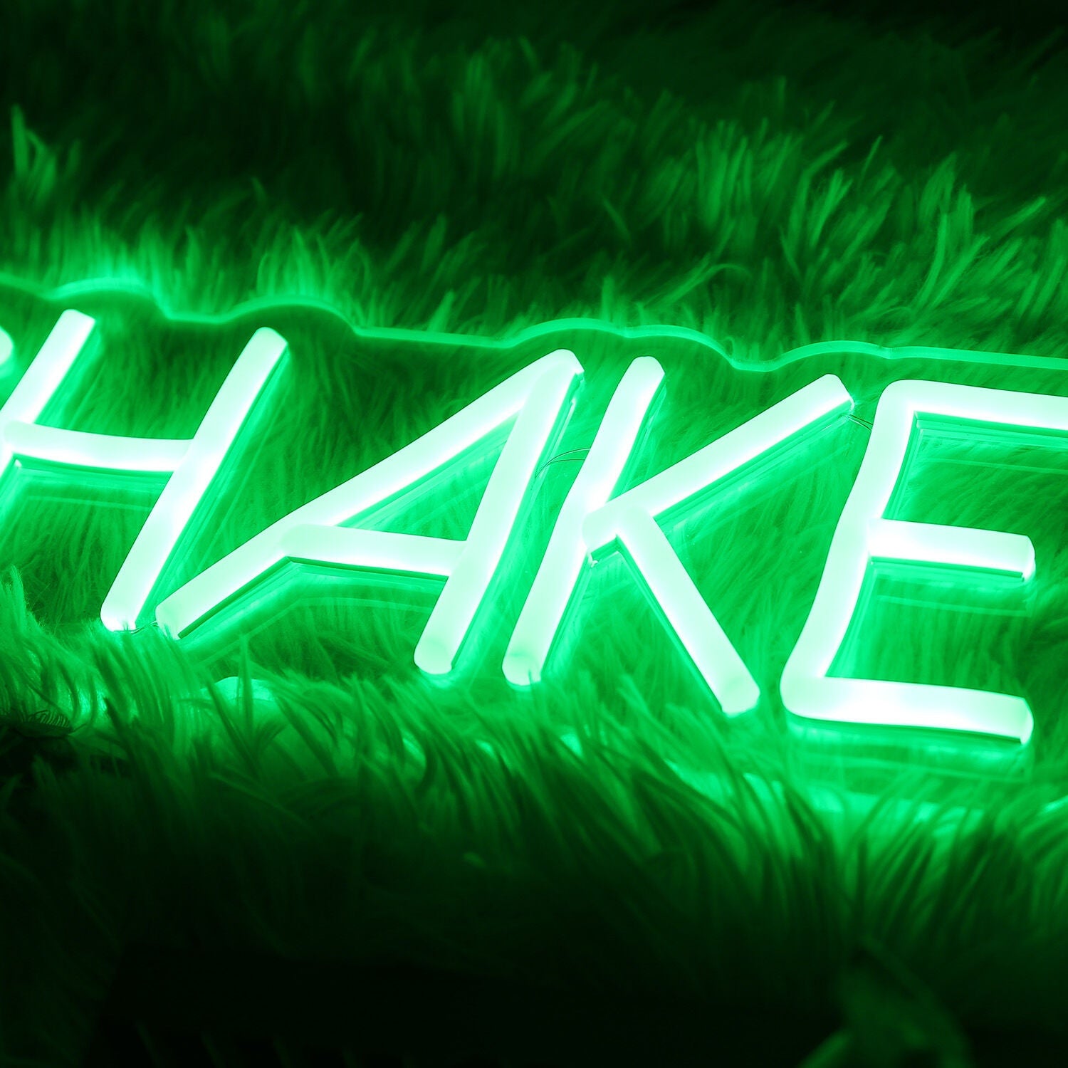 Shake Bar Green Led Neon Sign | Shineneon