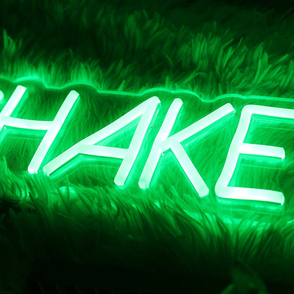 Shake Bar Green Led Neon Sign | Shineneon