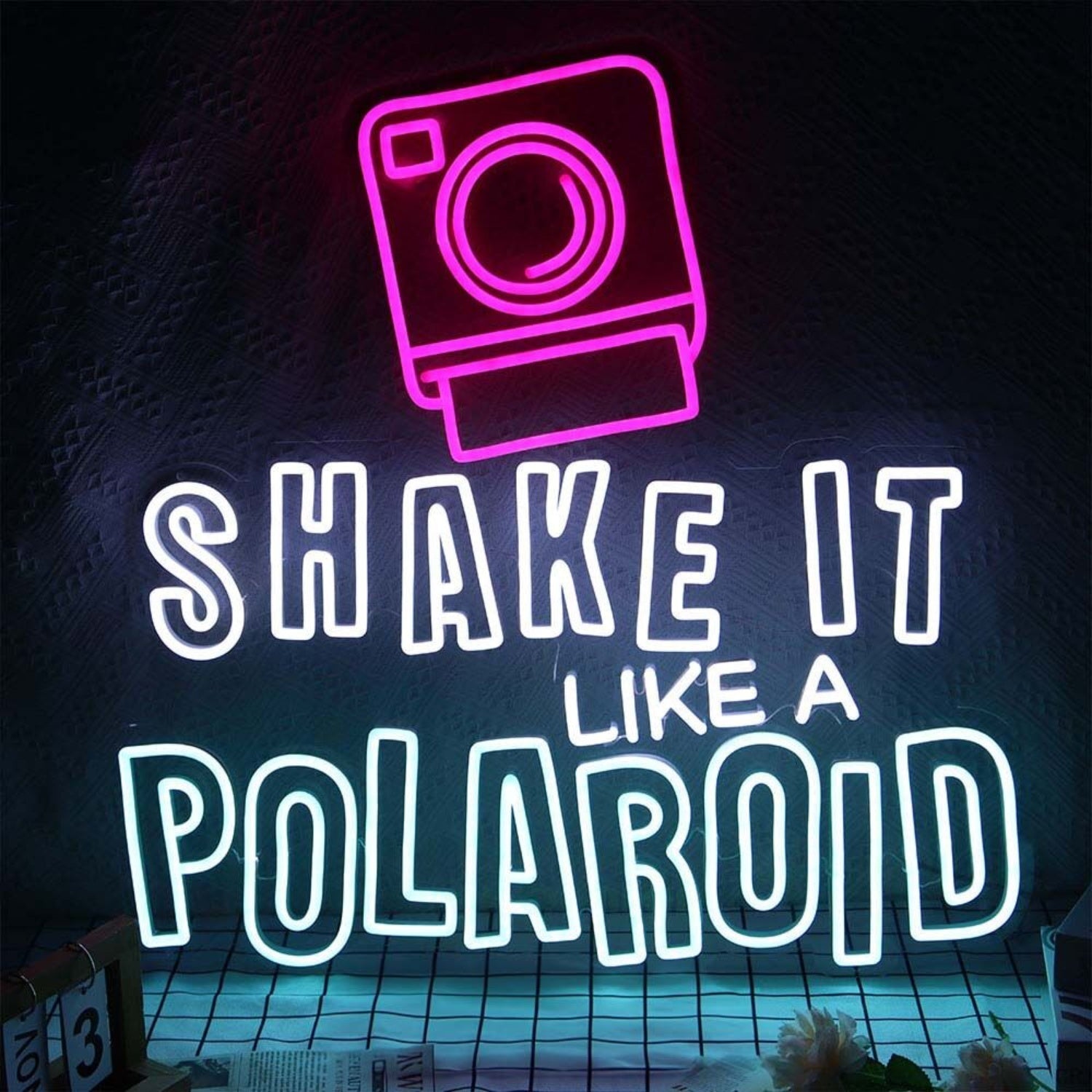 Shake It Like A Polaroid Led Neon Sign - Shineneon