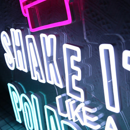 Shake It Like A Polaroid Led Neon Sign - Shineneon