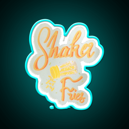 Shaker Fries Fast Food Led Neon Sign For Burger Place Rgb Color - Shineneon