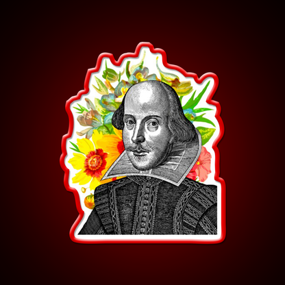 Shakespeare Flowers Renaissance Fair Festival Beer Bar Decor Led Neon Sign Rgb Color - LED neon sign view 10