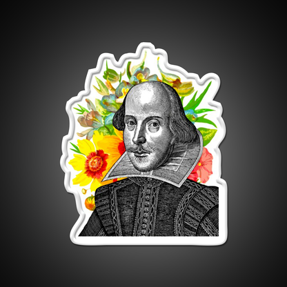 Shakespeare Flowers Renaissance Fair Festival Beer Bar Decor Led Neon Sign Rgb Color - LED neon sign view 11