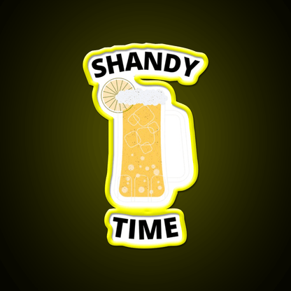 Shandy Summer Time Cocktail Seltzer Cocktail Bar Decor Led Neon Sign Rgb Color - Shineneon