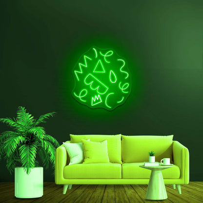 Shape Up Artistic Neon Signs Wall Art Led Signs - Shineneon