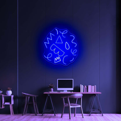 Shape Up Artistic Neon Signs Wall Art Led Signs - Shineneon