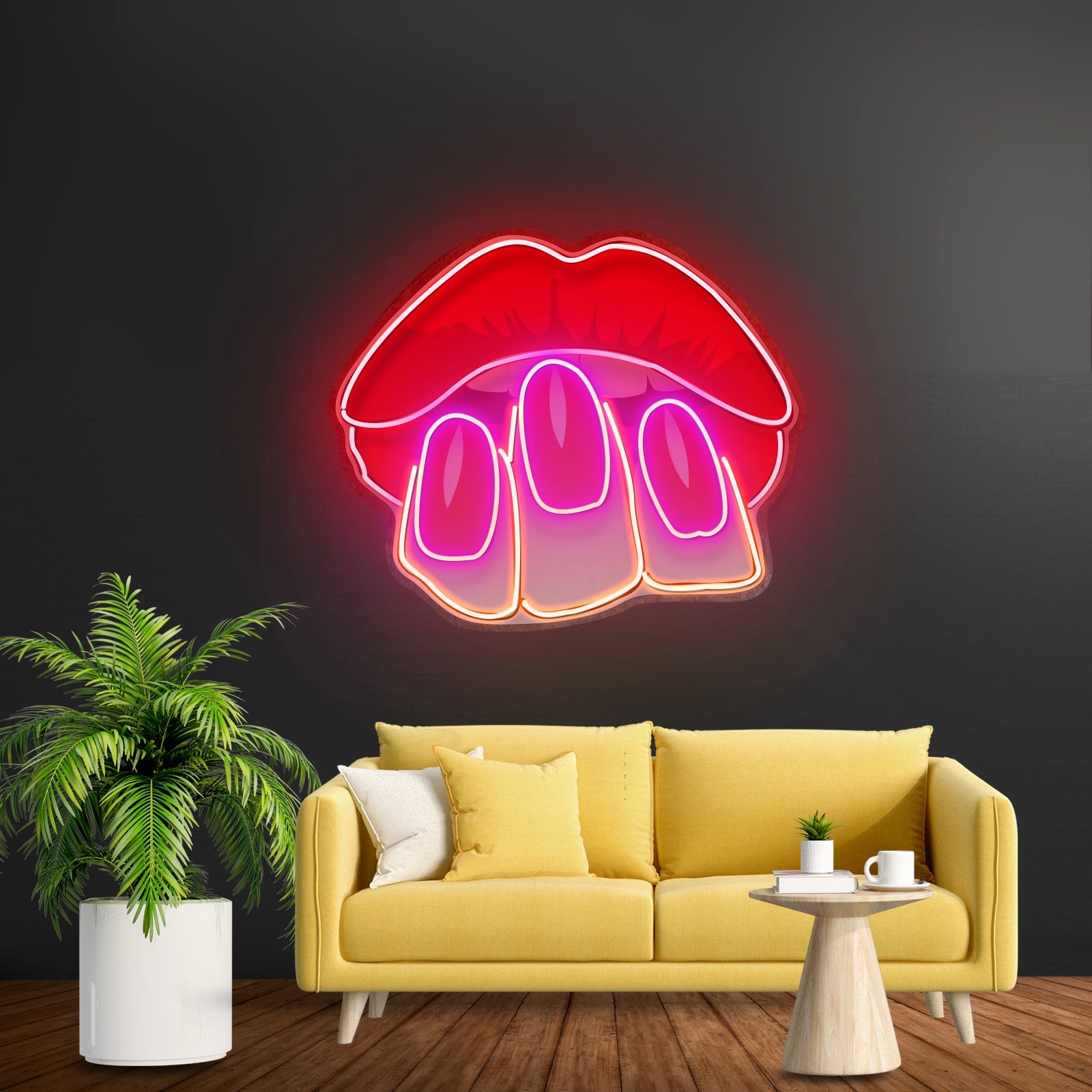 Shape Up Artistic Neon Signs Wall Art Led Signs - Shineneon