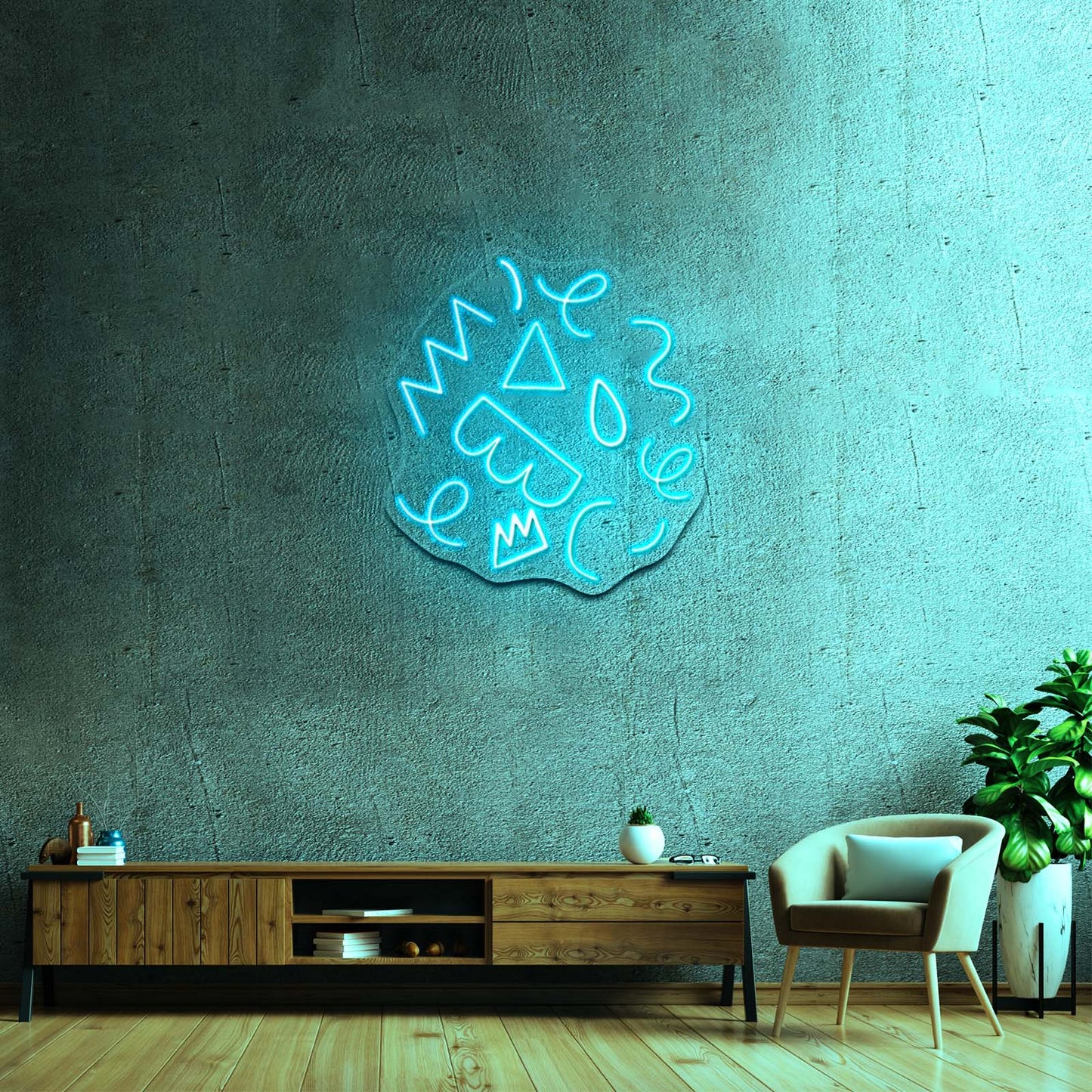 Shape Up Artistic Neon Signs Wall Art Led Signs