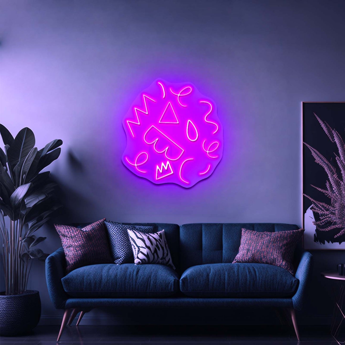 Shape Up Artistic Neon Signs Wall Art Led Signs