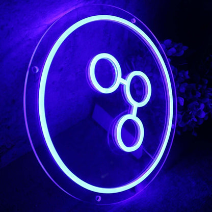 Share Button Blue Led Neon Sign - Shineneon