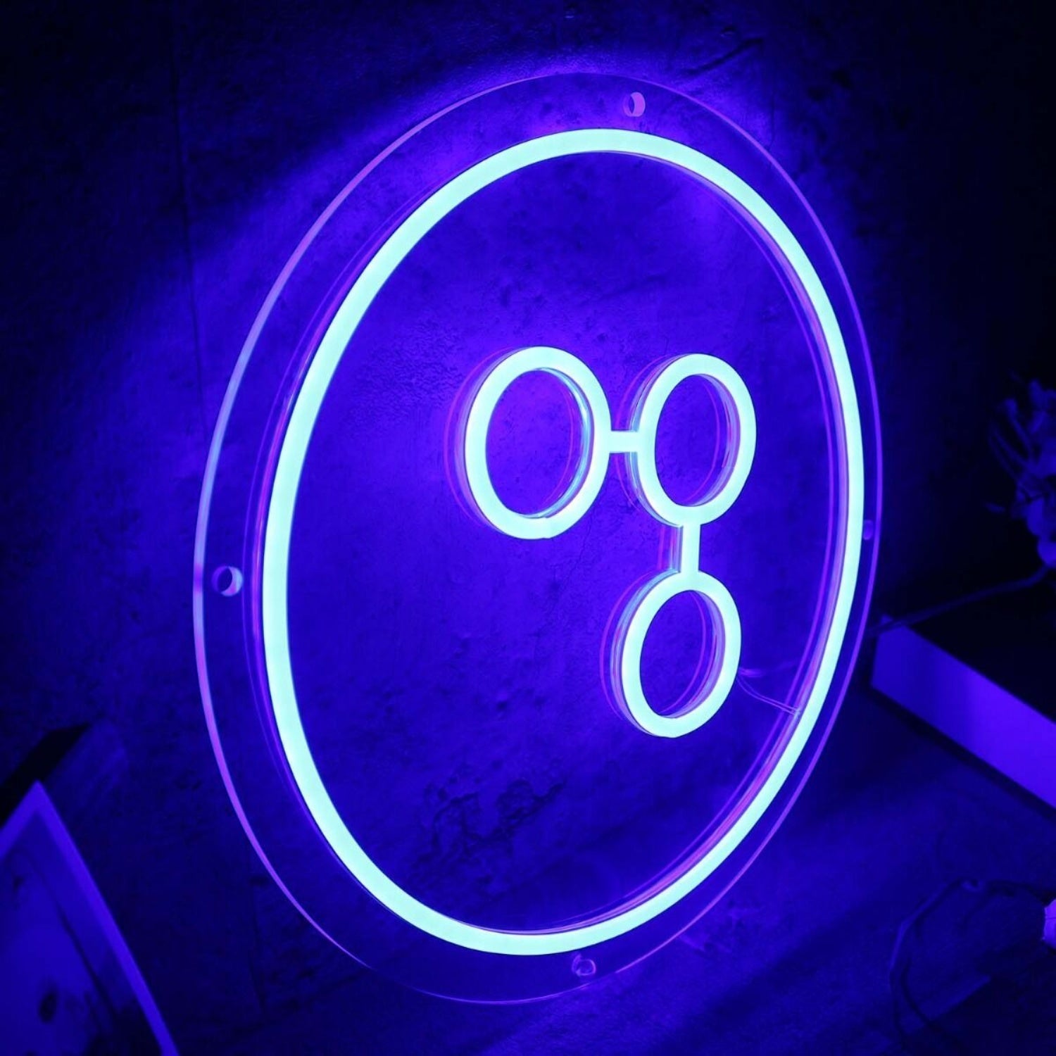 Share Button Blue Led Neon Sign - Shineneon