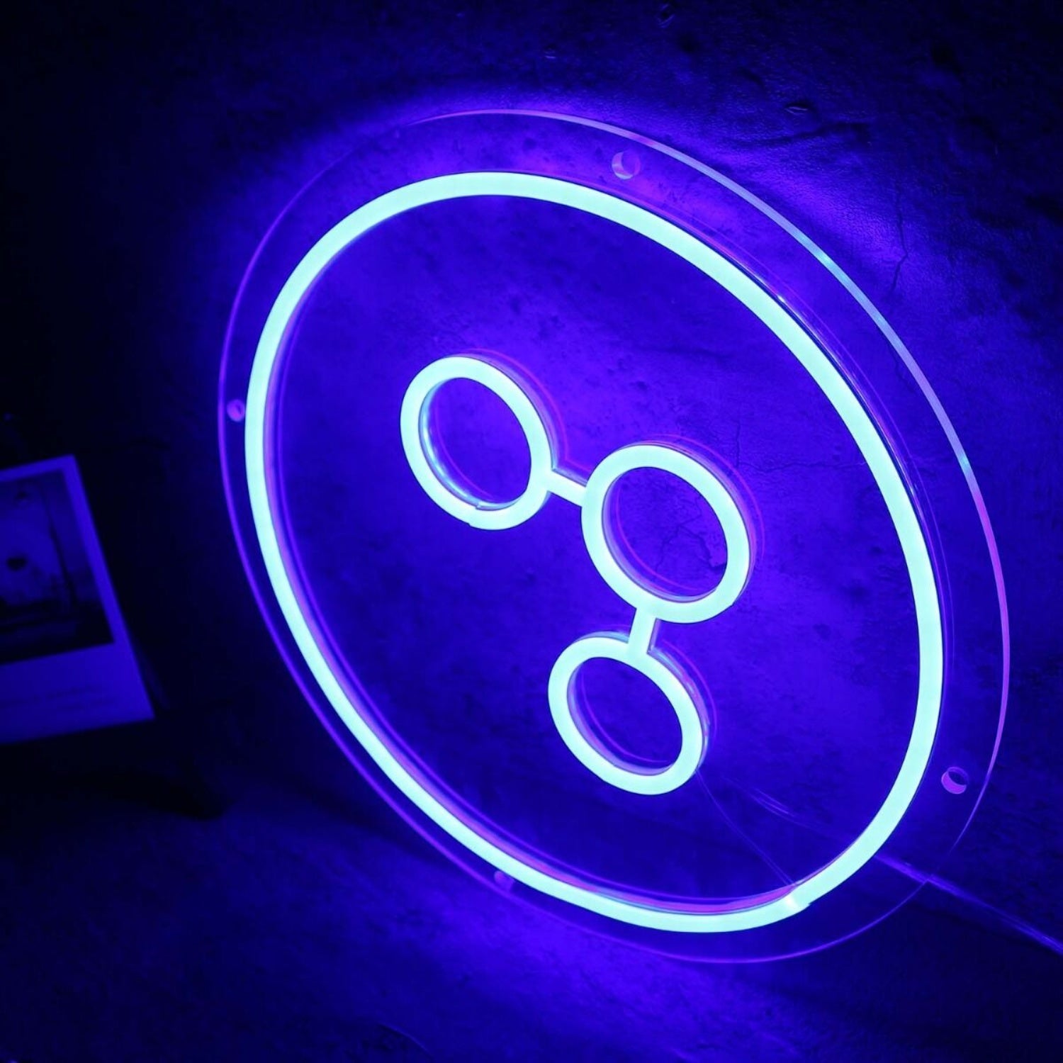 Share Button Blue Led Neon Sign - Shineneon