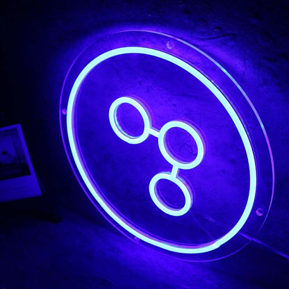 Share Button Blue Led Neon Sign - Shineneon