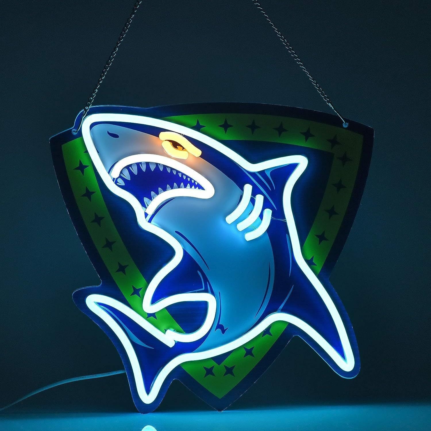 Shark Attack Led Neon Sign Light Pop Art | Shineneon