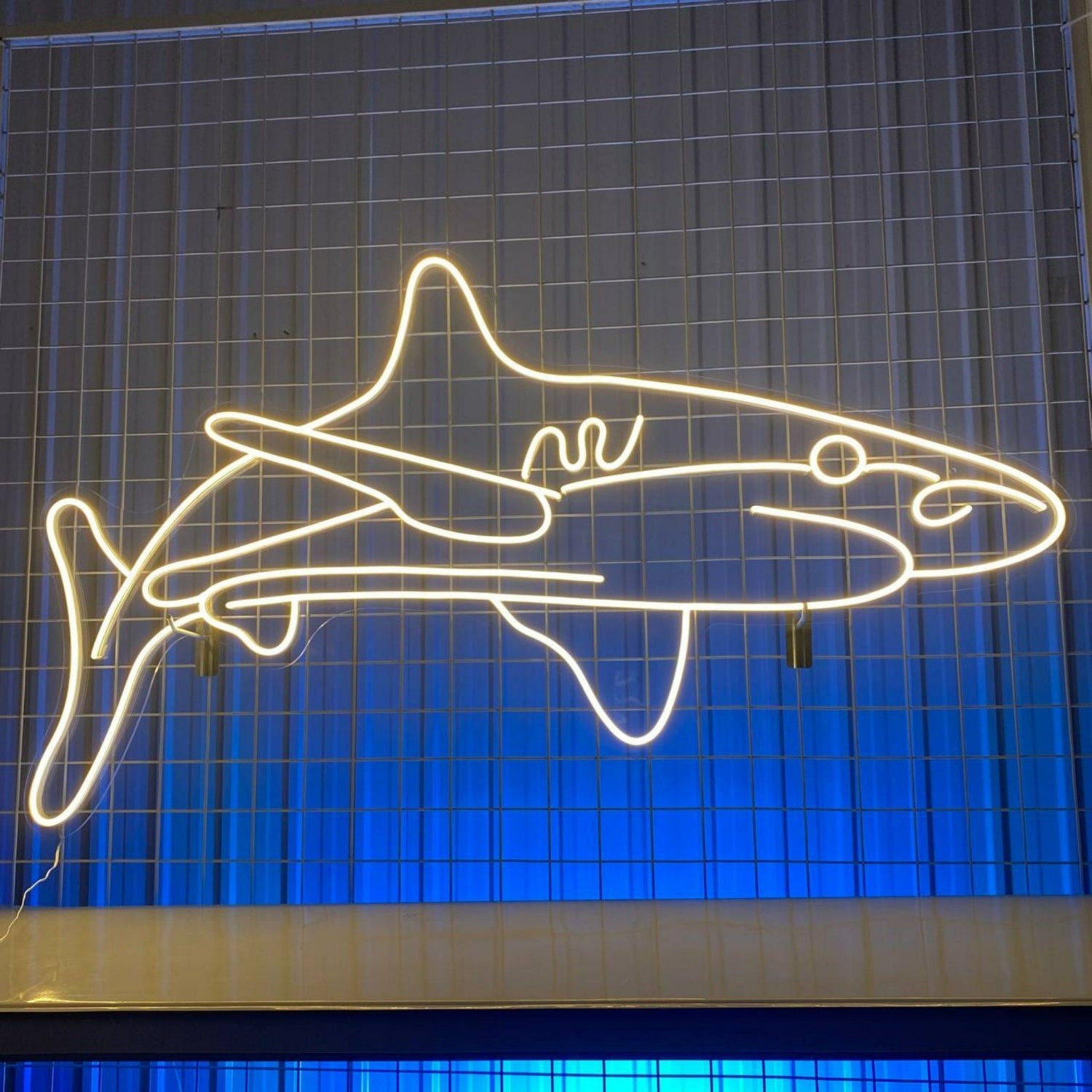Shark Custom Led Neon Sign Sea Animal Shark Led Sign Kid Decor | Shineneon