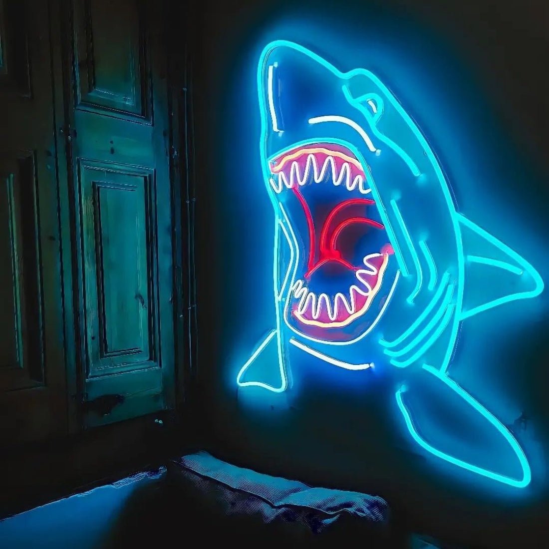 Shark Led Sign Business Neon Signs Wall Art - Shineneon